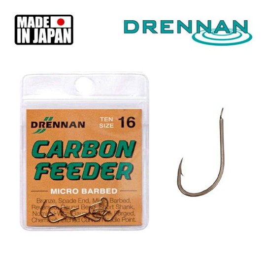 Kabliukai Drennan Carbon Feeder