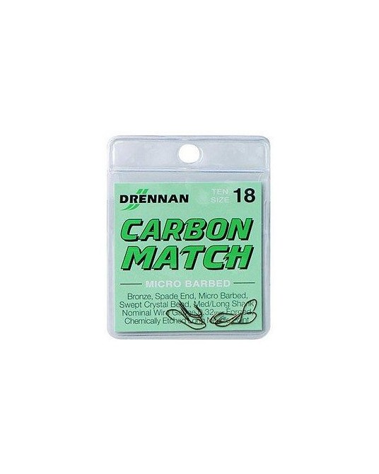 Kabliukai Drennan Carbon Match