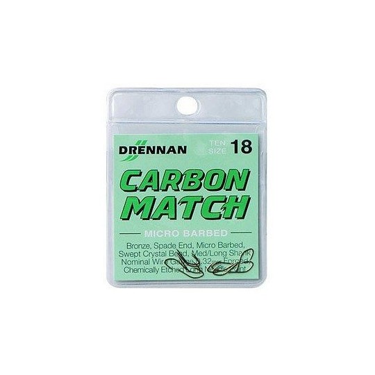 Kabliukai Drennan Carbon Match