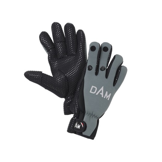 Pirštinės DAM Neoprene Fighter Glove Black/Grey
