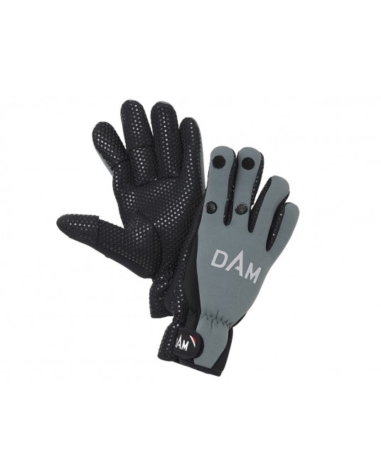 Pirštinės DAM Neoprene Fighter Glove Black/Grey