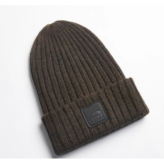 Kepurė Geoff Anderson WizWool Njal Beanie Brown