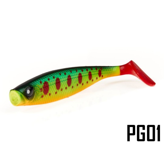 Guminukai Lucky John 3D Red Tail Shad 3.5"