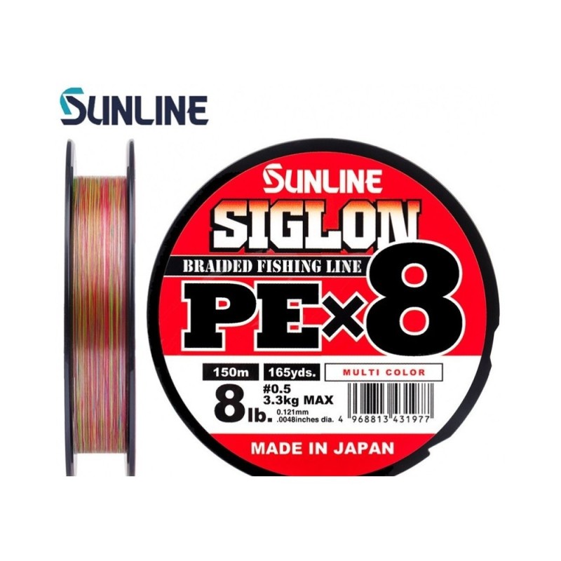 Pintas Valas Sunline Siglon PEx8 150m