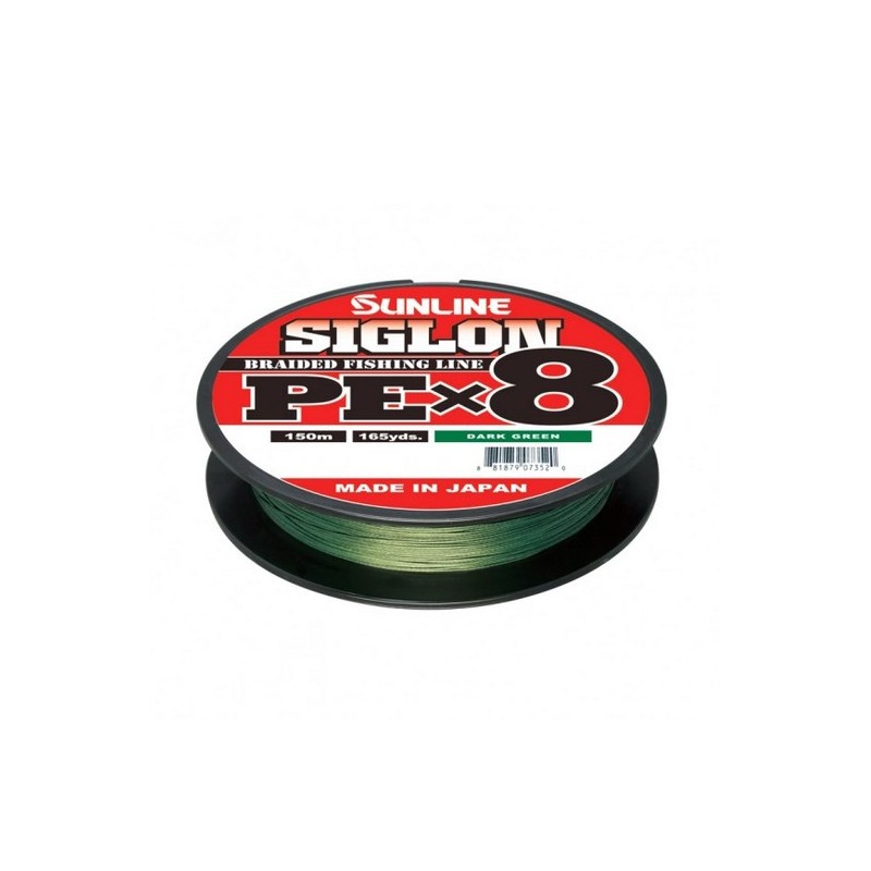 Pintas valas Sunline Siglon PE X8 Dark Green