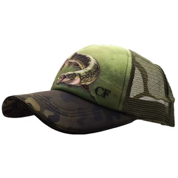 Kepurė Crazy Fish Trucker Pike Hunter
