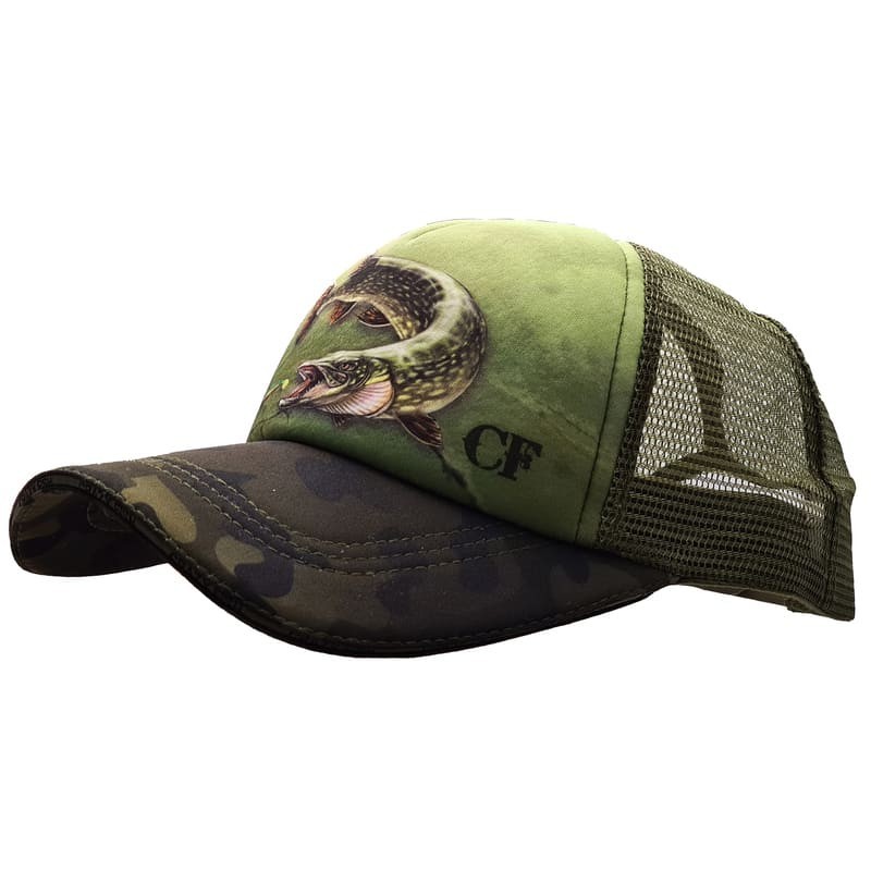 Kepurė Crazy Fish Trucker Pike Hunter