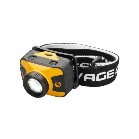 Prožektorius ant galvos Savage Gear Uv/Zoom