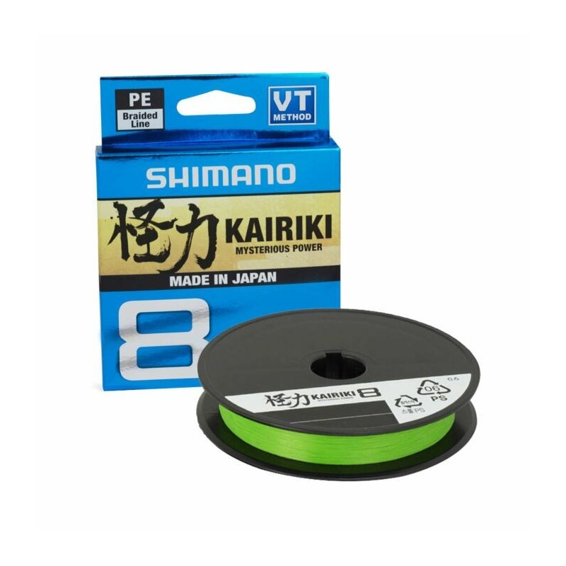 Pintas valas Shimano Kairiki PE VT X8 Green