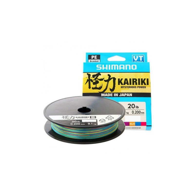 Pintas valas Shimano Kairiki PE VT X8 Multicolor