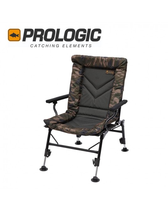 Kėdė Prologic Avenger Camo chair w/Armrests &amp; Covers