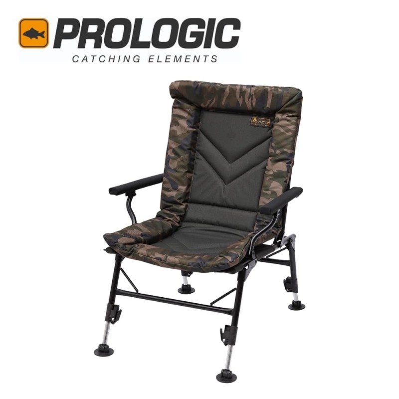 Kėdė Prologic Avenger Camo chair w/Armrests & Covers