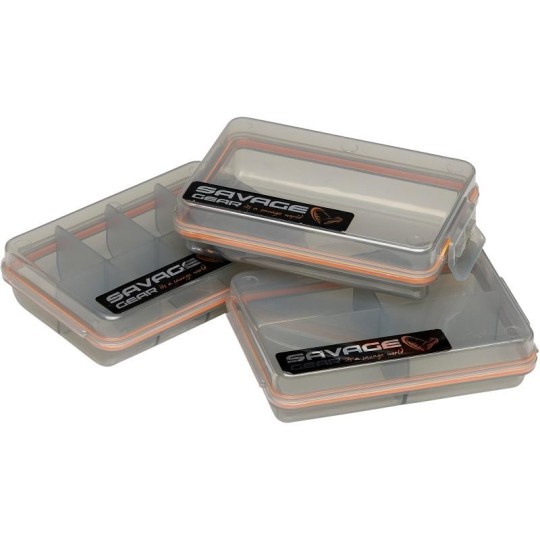 Dėžučių rinkinys Savage Gear Pocket Box Smoke 3vnt.
