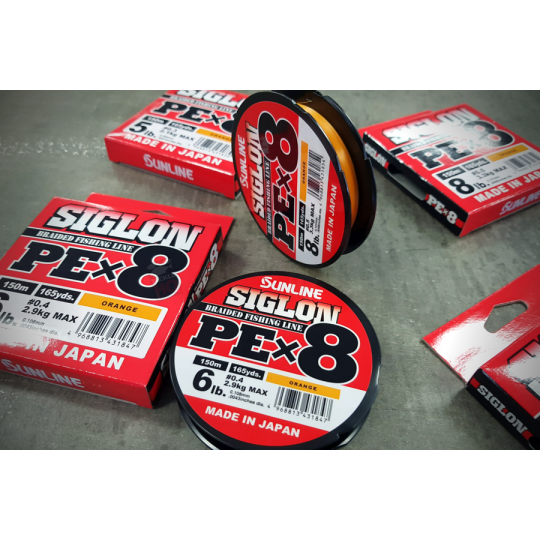 Pintas Valas Sunline Siglon PEx8 150m