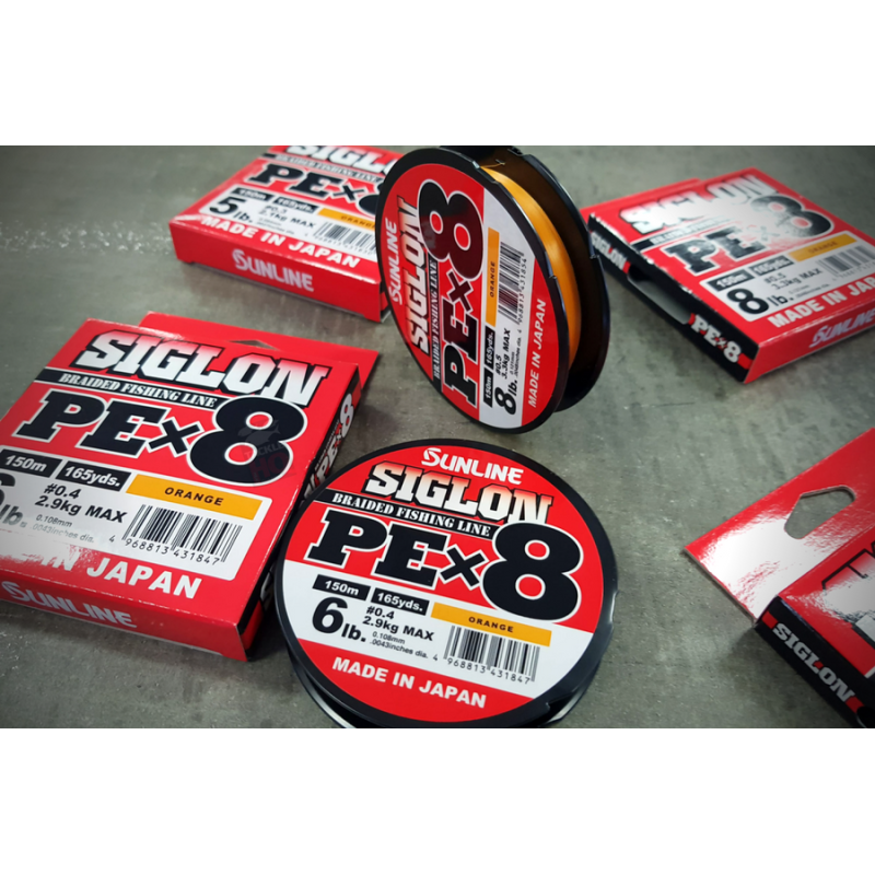 Pintas Valas Sunline Siglon PEx8 150m
