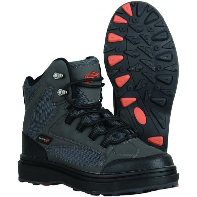 Braidymo batai Scierra Tracer Wading Shoe Cleated Sole
