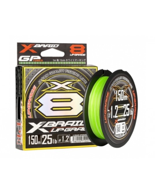 Pintas valas YGK X-Braid Upgrade X8 150m
