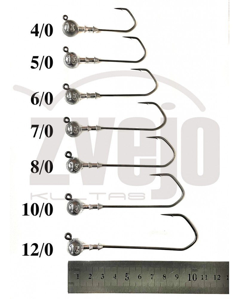 Galvakablis Volga Jig Barbarian 12/0