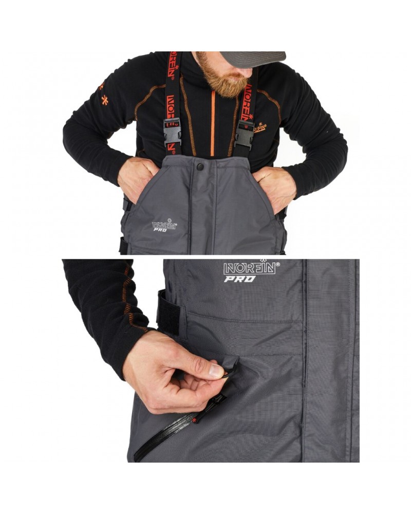 Kelnės demisezoninės Norfin Verity Pro Grey