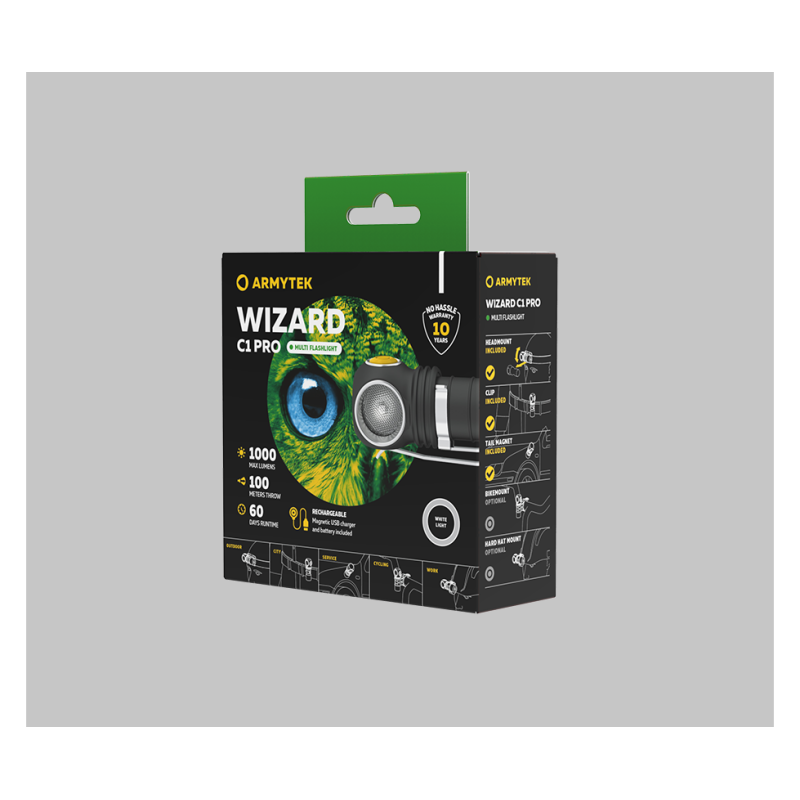 Prožektorius Armytek Wizard C1 Pro