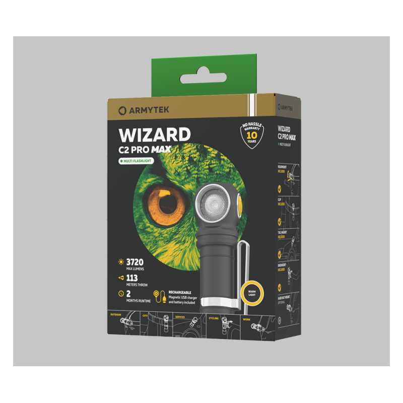 Prožektorius Armytek Wizard C2 Pro MAX