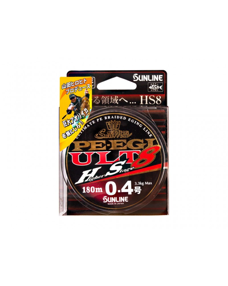 Pintas valas Sunline PE EGI ULT HS8 180m