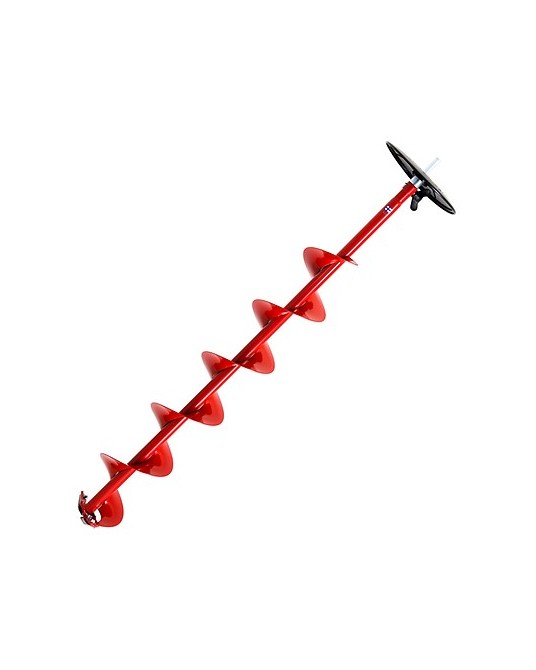 Grąžtas Mora Ice Easy Red su adapteriu 125mm