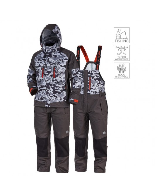 Kostiumas Norfin Pro Dry 3 Camo