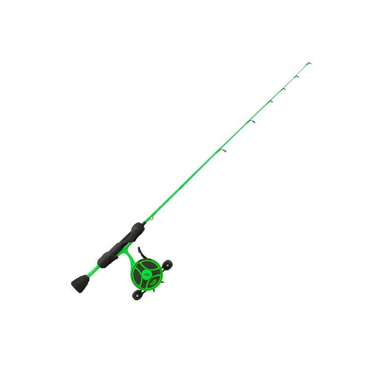 Žieminės meškerės su ritė komplektas 13Fishing Radioactive