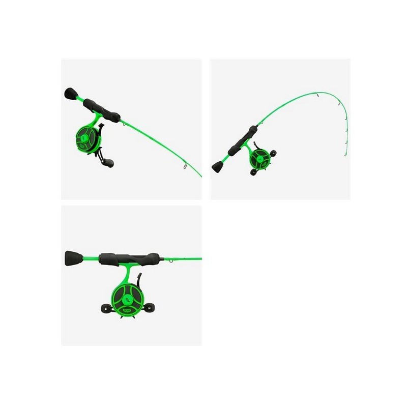 Žieminės meškerės su ritė komplektas 13Fishing Radioactive