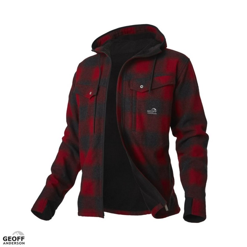 Džemperis Geoff Anderson Ezmar Hoodie Red