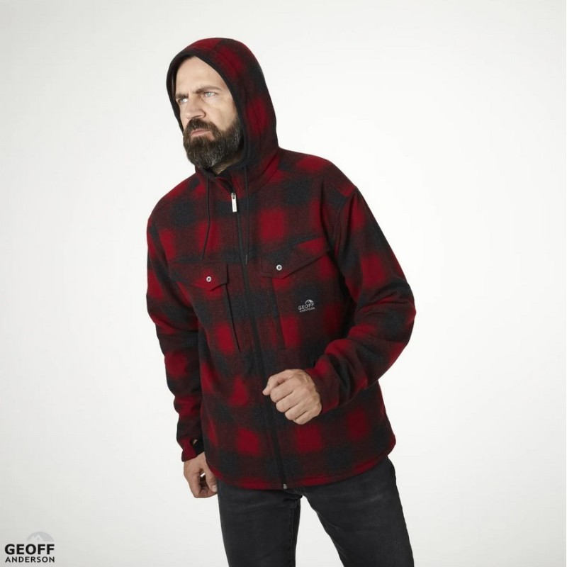 Džemperis Geoff Anderson Ezmar Hoodie Red