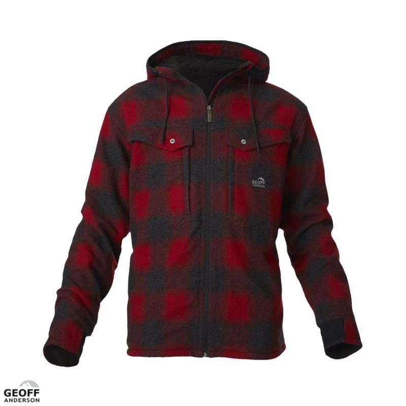Džemperis Geoff Anderson Ezmar Hoodie Red