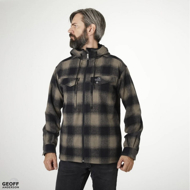 Džemperis Geoff Anderson Ezmar Hoodie Green