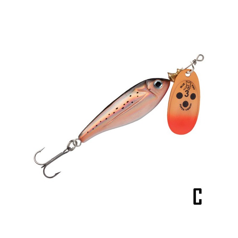 Sukriukė Blue Fox Minnow Super Vibrax3 13g