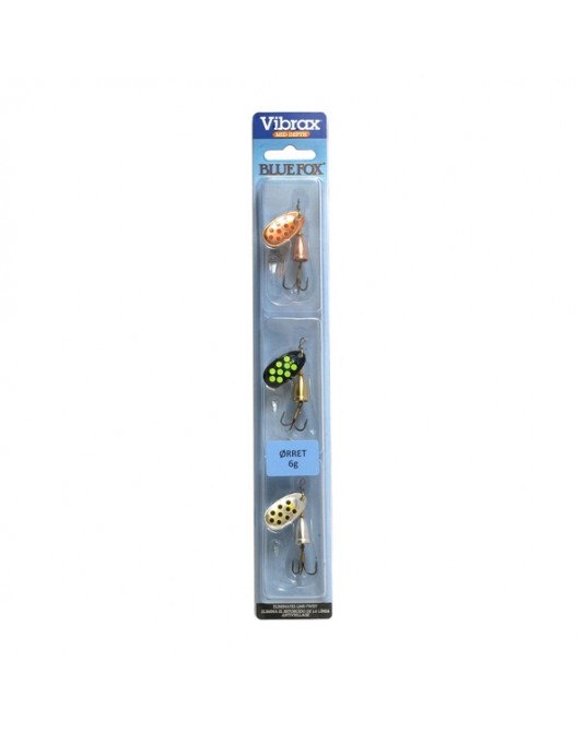 Sukriukių rinkinys Blue Fox Vibrax Mix Hot Pepper