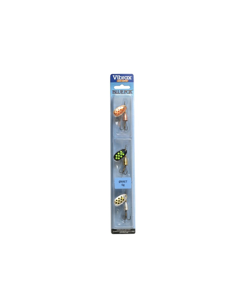 Sukriukių rinkinys Blue Fox Vibrax Mix Hot Pepper