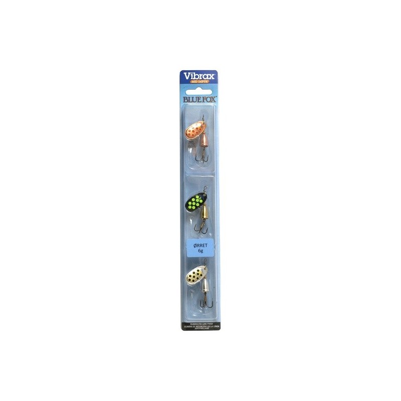 Sukriukių rinkinys Blue Fox Vibrax Mix Hot Pepper