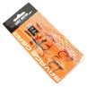 Pavadėliai Savage Gear CARBON49 Double Stinger 2vnt.