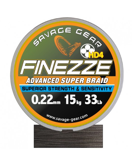 Pintas valas Savage Gear Finezze Super HD4 PE Braid