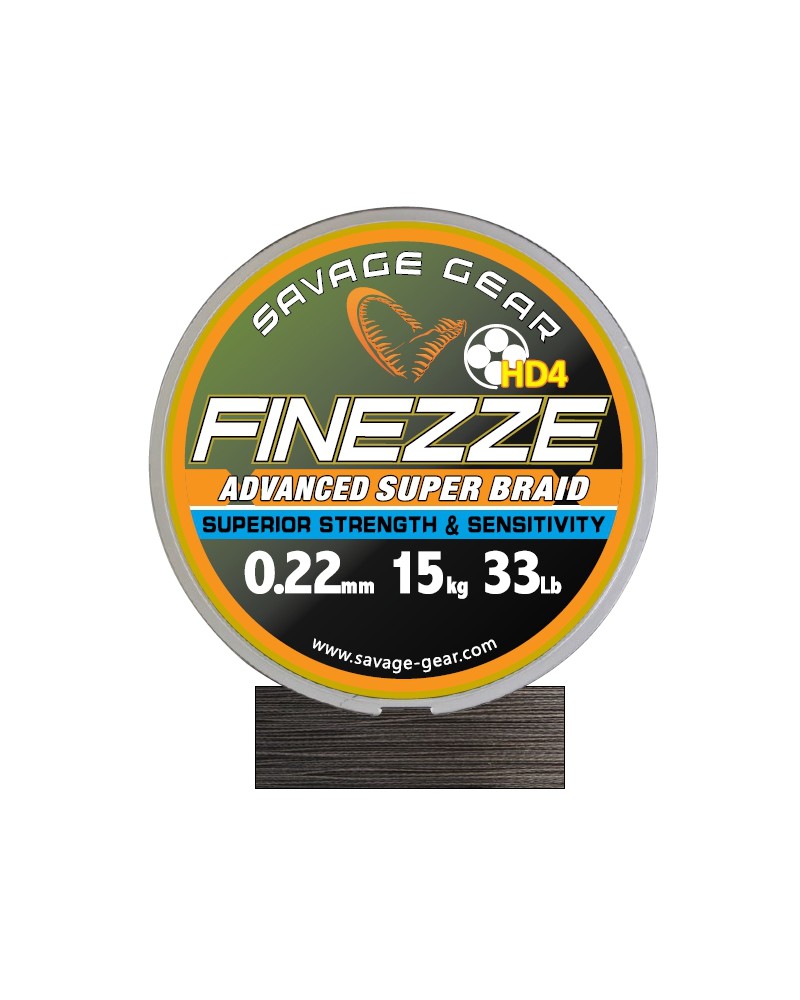 Pintas valas Savage Gear Finezze Super HD4 PE Braid