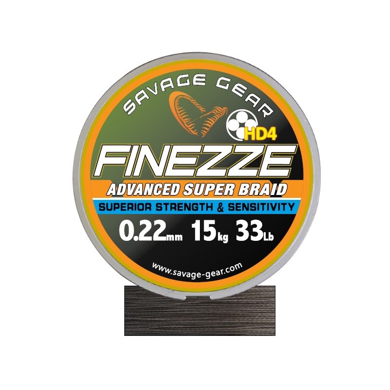 Pintas valas Savage Gear Finezze Super HD4 PE Braid