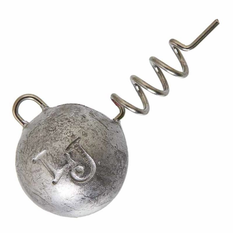 Įsukamas svarelis Lucky John Corkscrew Jig Ball