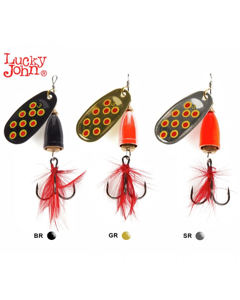 Sukriukių rinkinys Lucky John Bell Spin Dot