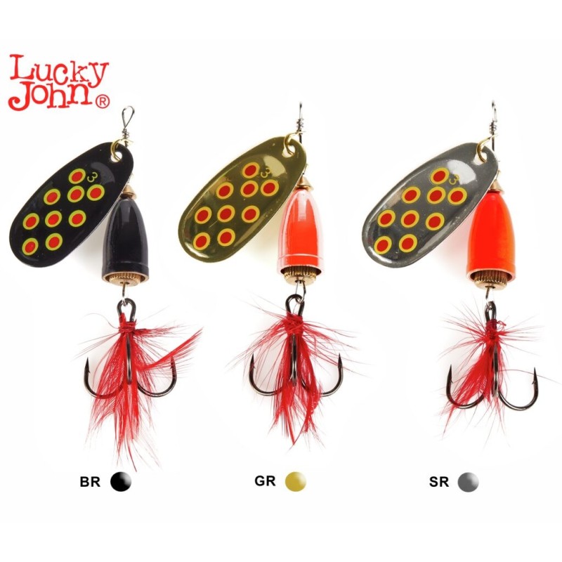 Sukriukių rinkinys Lucky John Bell Spin Dot