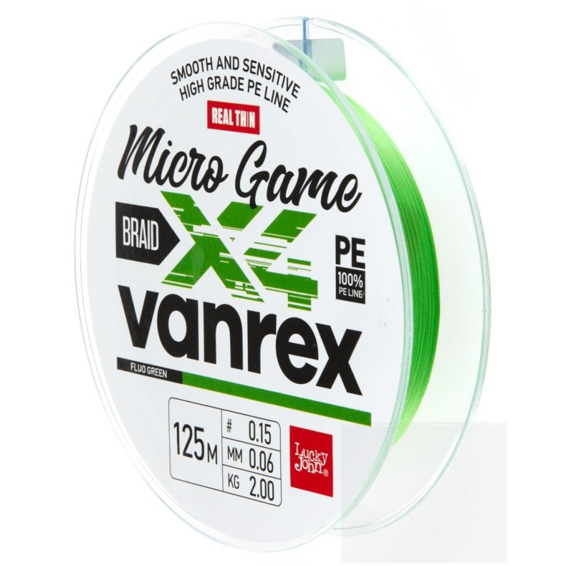 Pintas valas Lucky John Vanrex X4 Micro game Fluo Green
