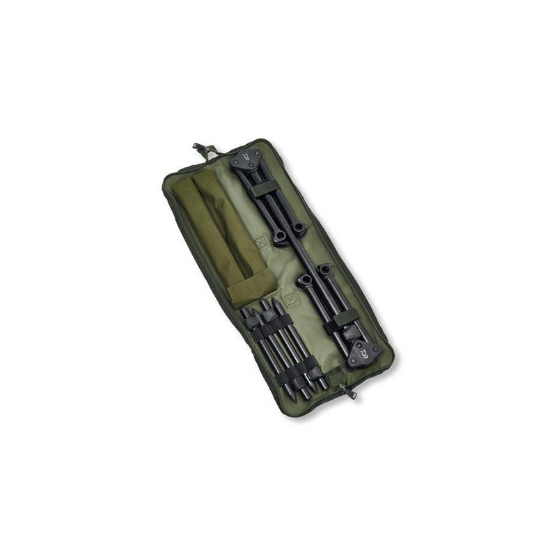 Stovas Daiwa Black Widow Low Level 3 Rod Pod