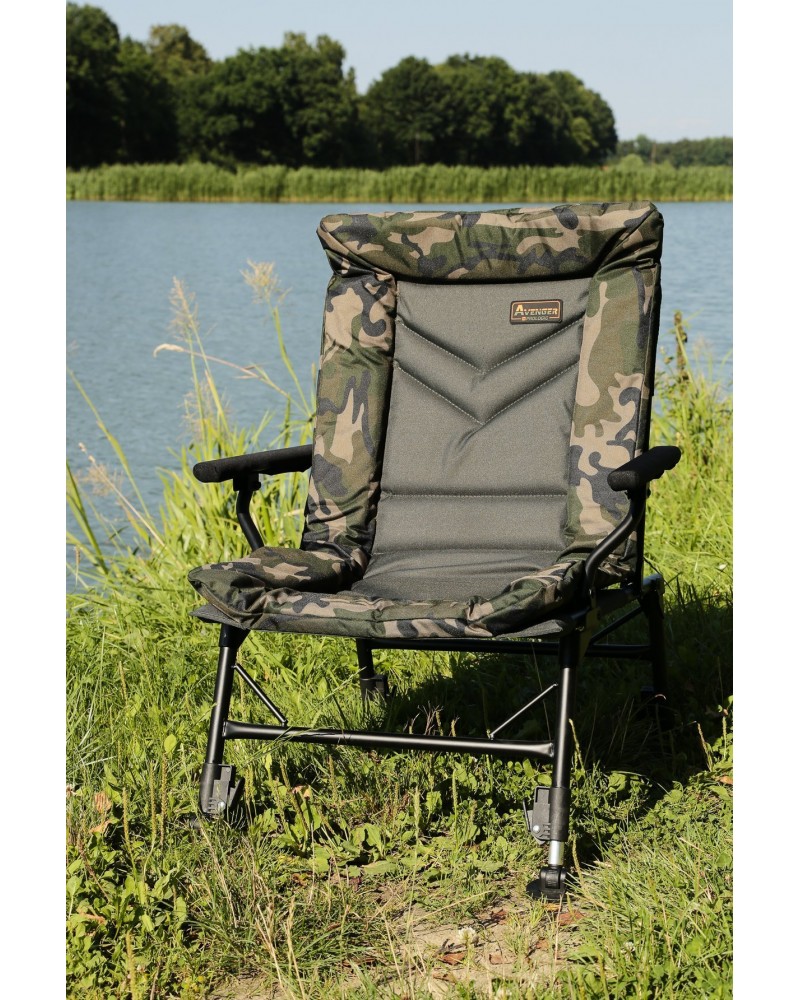 Kėdė Prologic Avenger Camo chair w/Armrests & Covers