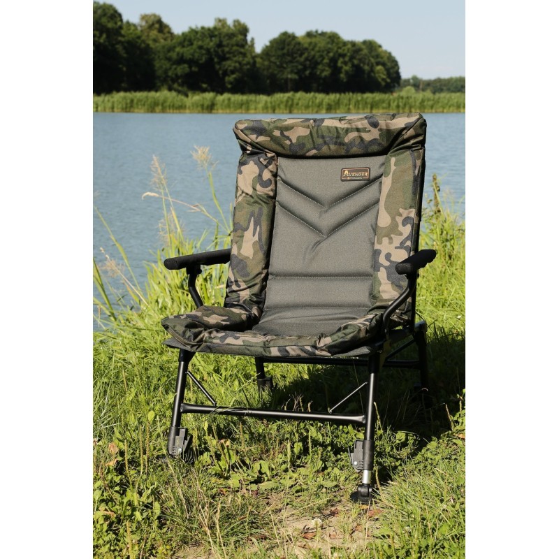 Kėdė Prologic Avenger Camo chair w/Armrests & Covers