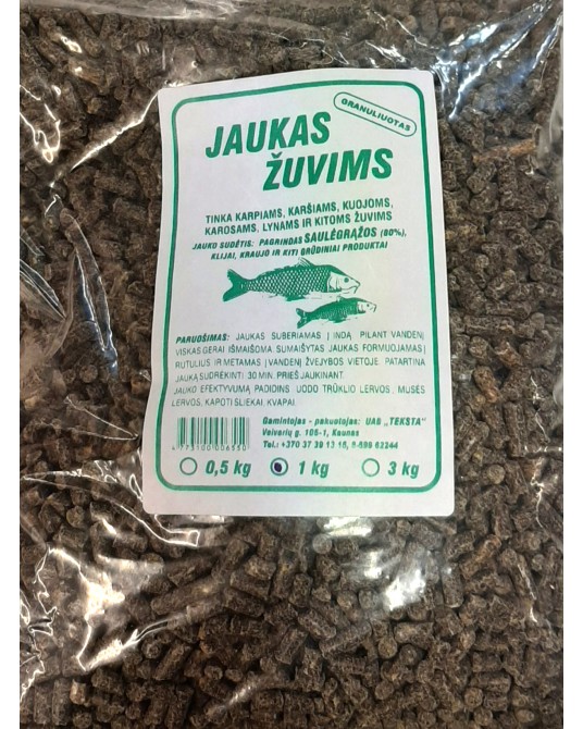 Jaukas žuvims (granuliuotas) 1kg